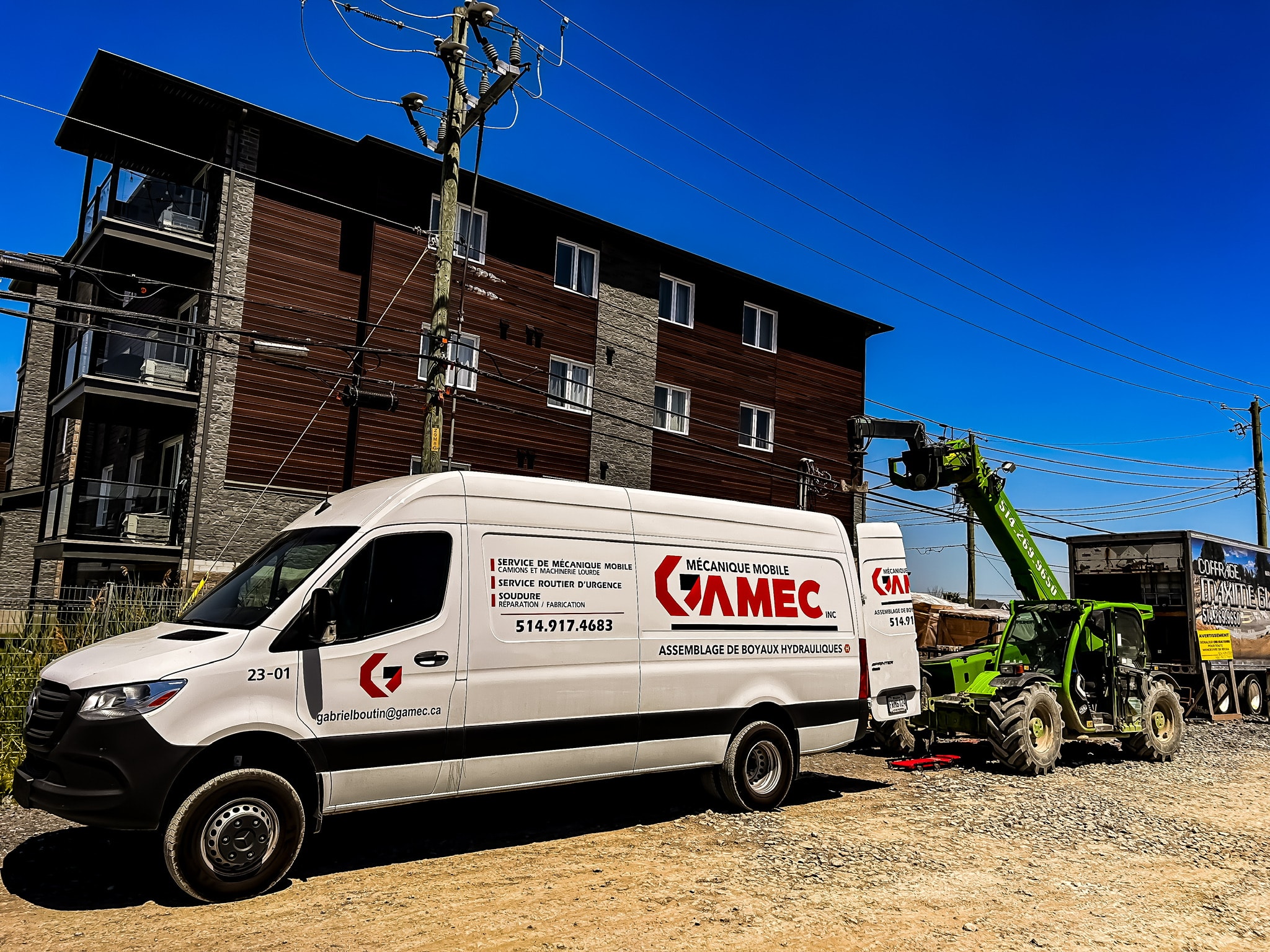 Camion atelier GAMEC entièrement équipé